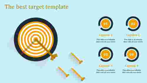 target template powerpoint-the best target template-yellow-4